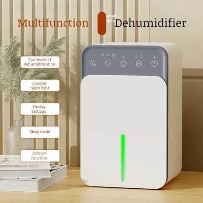 Air Dehumidifier Portable Mute Moisture Absorbers Machine Air Dryer For Home Bedroom Office Kitchen Deodorizer Dryer EU plug