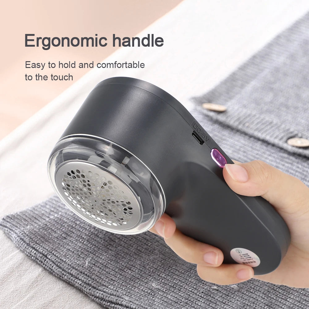 Electric Lint Remover for Clothing Fuzz Fabric Shaver Portable Hair Ball Trimmer Fuzz Pellet Cut Machine Sweater Clothe Shaver