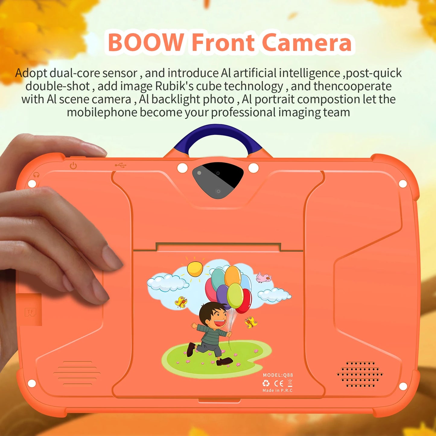 New 7 Inch 5G WiFi Tablet Pc for Children's best Gifts Android Kids Game Educational Learning Tablets Quad Core 4GB RAM 64GB ROM