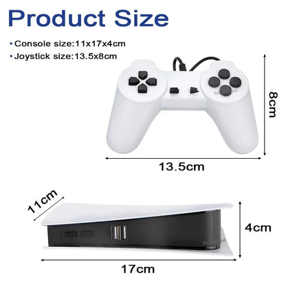 GS5 Game Station 5 Video Game Console With 200 Classic Games 8 Bit TV Console Retro USB Wired Handheld Two Game Player AV Output