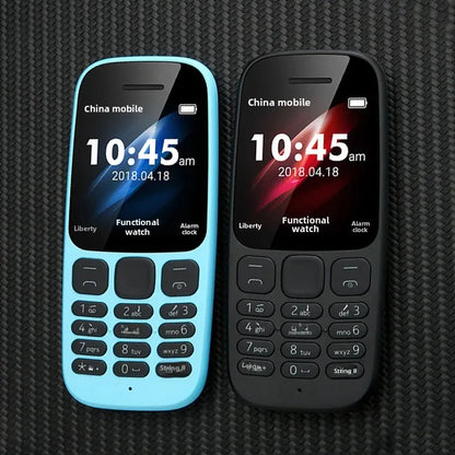 Cross-Border 105 Senior Phone Long Standby Large Screen Large Volume 2G Factory Direct Sales Low Price For Motorcycle Fans