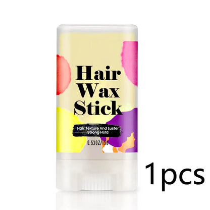 Hair Wax Stick For Fly Aways Frizzy Hair Portable Hair Styling Pomade Stick 1Pcs Travel Size Slick Back Baby Hairs Edge Control