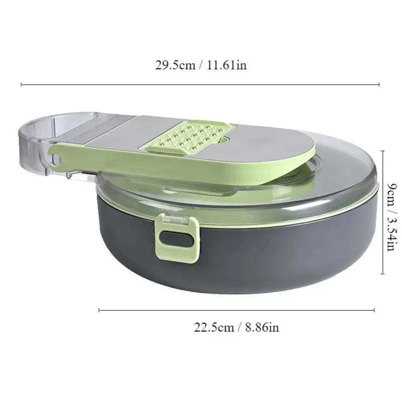 11 in 1 Multifunctional Vegetable Slicer Cutter Shredders Slicer With Basket Fruit Potato Chopper Carrot Sliced and Diced