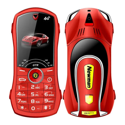 Car Model Mobile Phone 1.8 inch Push Button Mini Car Shape Key Student Dual Sim Telephone MP3 Real Vibration No Camera Cellphone