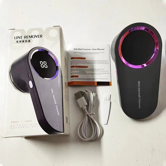 Electric Lint Remover for Clothing Fuzz Fabric Shaver Portable Hair Ball Trimmer Fuzz Pellet Cut Machine Sweater Clothe Shaver