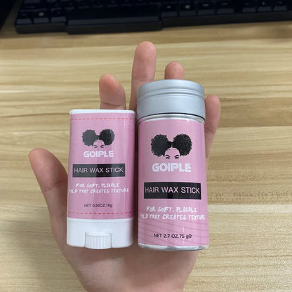 GOIPLE 2.7oz Flyaway Control Styling Wax Smooth Fly Away Broken Back Hair Finishing Slick Non Greasy Wax Stick For Women and Wig