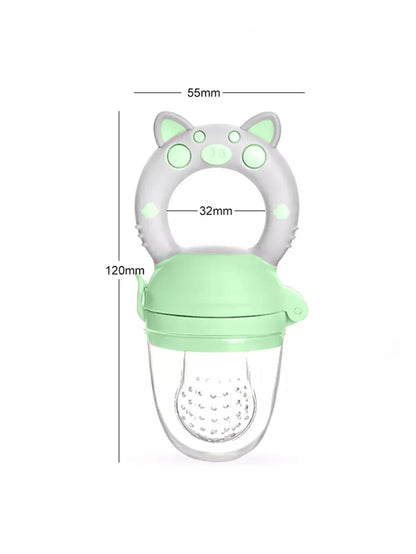 1 Pcs Baby Fruit Feeder Newborn Pacifier Fruit Food Feeding Cute Shape Baby Reborn Silicone Pacifiers For Babies Baby Toys