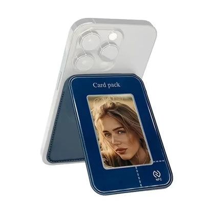 DIY Mobile Phone Holder No Need For Charging Use NFC Link Technology Smart Ink Screen Projection For Magnetic Mobile Phones