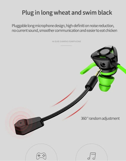 2024 Headset Gamer Headphones Wired Earphone Gaming Earbuds With Mic For Pubg PS4 CSGO Casque Phone Tablet Laptop Universal Game