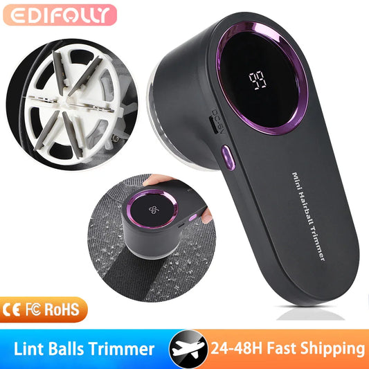 Electric Lint Remover for Clothing Fuzz Fabric Shaver Portable Hair Ball Trimmer Fuzz Pellet Cut Machine Sweater Clothe Shaver