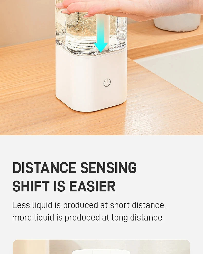 Automatic Sensor Hand Sanitizer Machine Dish Soap Machine Body Wash Shampoo Smart Distance Sensing Kitchen Home Dispenser Toilet