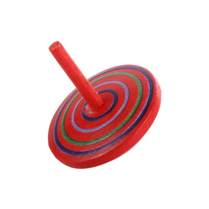 Top DIY Gyroscope Toys Educational Game Wooden Gyro Toys Wooden Rotate Gyro Woode Spinning Top Toy Desktop Spinning Top