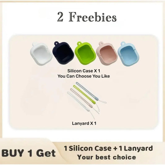 (Buy Headset Get Protective Case + Lanyard) T2 TWS Gaming Earbuds Bluetooth 5.3 Noise Reduction HD HiFi Stereo Wireless Earphone