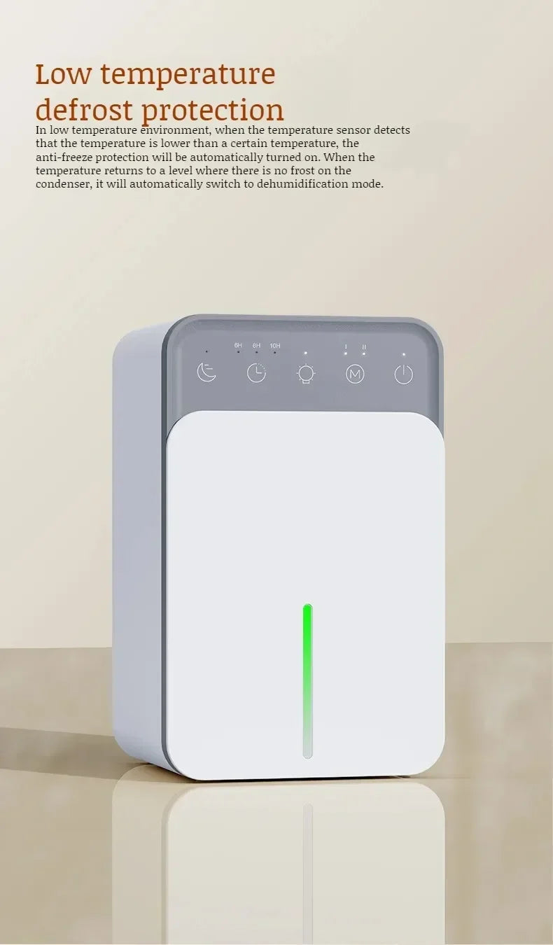 Air Dehumidifier Portable Mute Moisture Absorbers Machine Air Dryer For Home Bedroom Office Kitchen Deodorizer Dryer EU plug