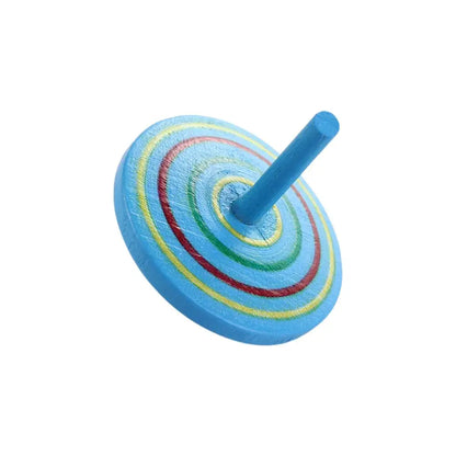 Top DIY Gyroscope Toys Educational Game Wooden Gyro Toys Wooden Rotate Gyro Woode Spinning Top Toy Desktop Spinning Top