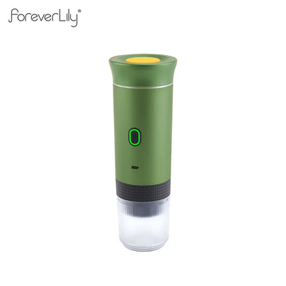3 in 1 Portable Cordless Espresso Machine Travel, Car and Home Camping Coffee Maker Capsule Powder Coffee Maker Smart Heating