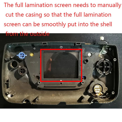 For SEGA Game Gear GG Console V4.2 LCD Screen HighLit Full Display VGA Out Mod Highlight Adjustable Brightness LCD Kits