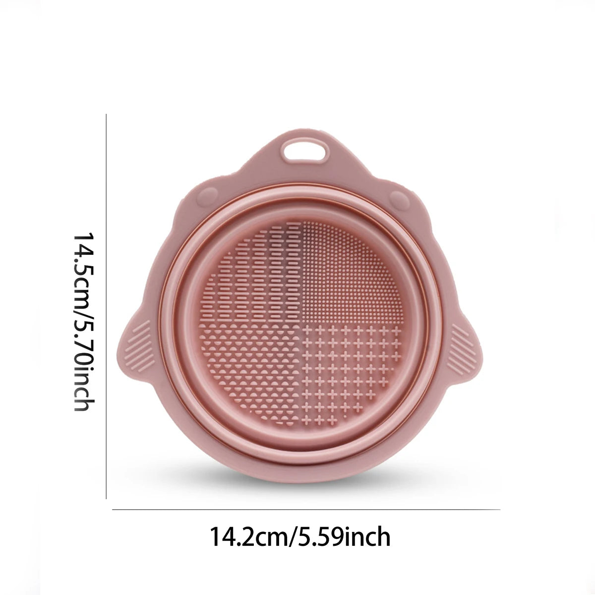 Makeup Brush Cleaner Cleaning Bowl Brush Tool Set Thorough Cleaning Without Hurting Bristles Wet & Dry Powder Puff Dry Cleaner