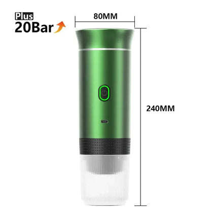 NEW Portable Coffee Machine 3-in-1 Wireless Electric Espresso Coffee Maker for Capsule Coffee Powder Travel Camping Coffee Maker