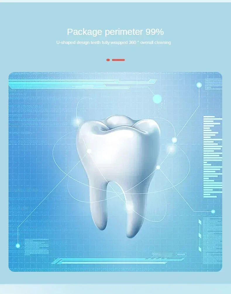 Baby Toothbrush Children 360 Degree U-shaped Child Soft Silicone Toothbrush Health Care Kids Teeth Oral Care Cleaning
