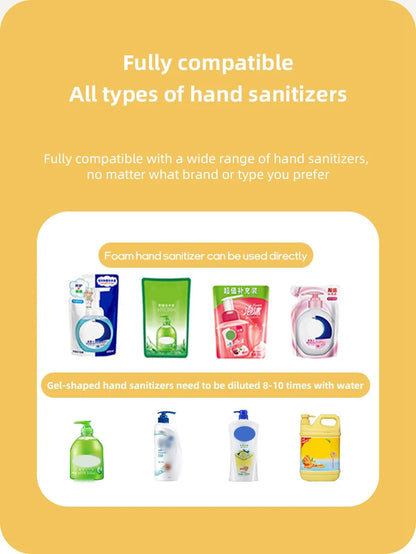 Automatic Soap Dispenser USB Charging Cute Cartoon Style Touchless Sensor Children Washing Hand Machine Soap Foam Dispenser