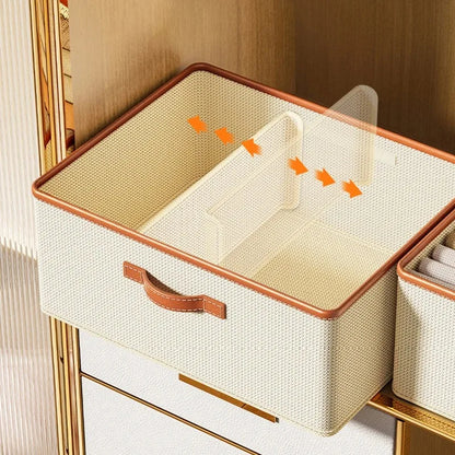 Foldable Clothes Organizerr Storage Box ClothesT-Shirt Pants Storage Closet Organizer Drawer Organizer Toy Storage