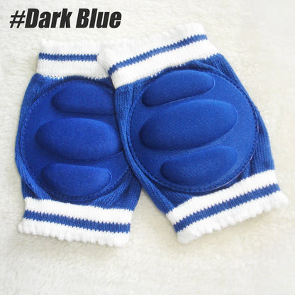 1Pair Baby knee Pads for Crawling -  Anti Slip Unisex Baby Knee Protectors - Toddler Leg Warmers with Sponge for Babies Infant