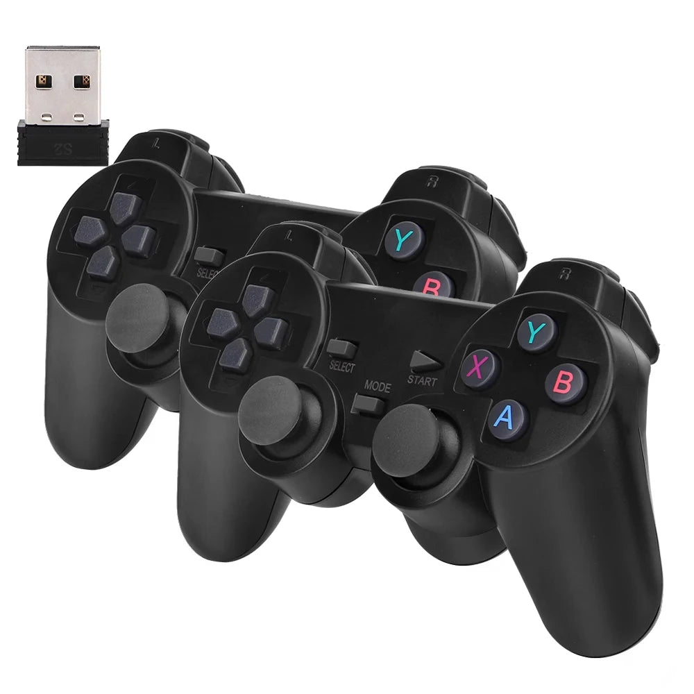 256G 58,000 Games GD10 Plus Game Stick 4K HD Video Game Console 2.4G Double Wireless Controller Game Stick For N64/PSP/PS1/GBA