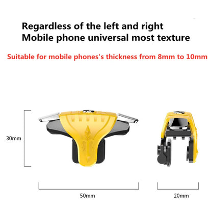 Gaming  Controller For PUBG Smartphone IOS Android Metal Gamepad Mobile Joystick Aim Shooting Trigger Shooter Control