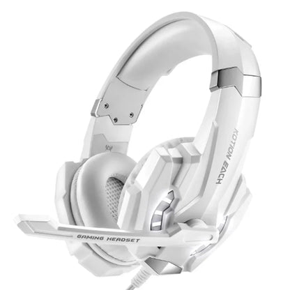G9000 Gaming Headset Over-Ear Wired Headphones Deep Bass Stereo Casque LED Light Earphone with Mic for PS4 PS5 Switch XBOX PC