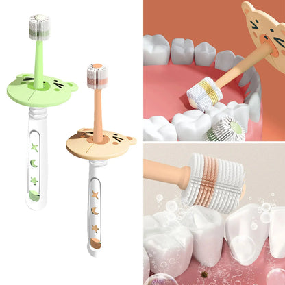 Baby Toothbrush 360 Degree  Teethbrush Soft Bristles for 1-6 Years Old Child Dropshipping