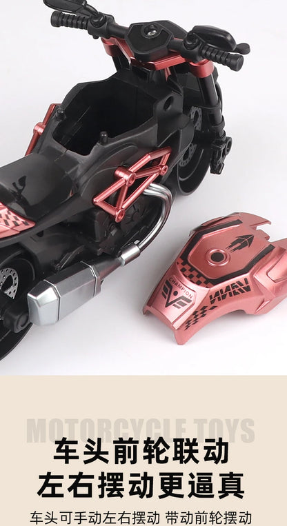 Children's toy cars, inertial and cool motorcycles, toy model locomotives, ornaments, simulation boy's toy cars, gifts.