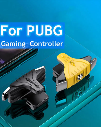 Gaming  Controller For PUBG Smartphone IOS Android Metal Gamepad Mobile Joystick Aim Shooting Trigger Shooter Control