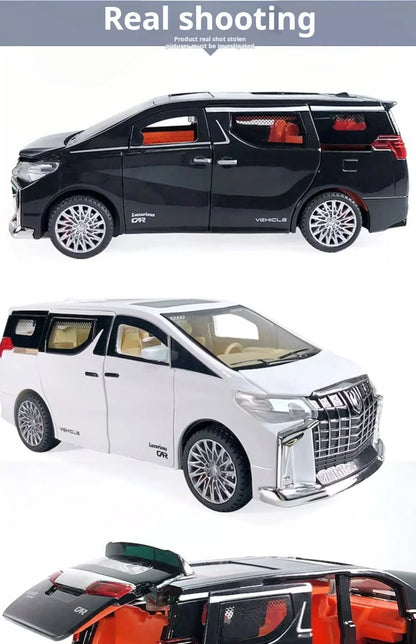 Children's Inertia Pull-back Car Toy with Lighting Sound Simulation Commercial Car Model Boy Gift Toy Car Kids Holiday Gift