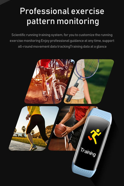 C5S Smart Wristband Fitness Tracker Bracelet Fit Men Women Kid Smartwatch Sport Waterproof Connected Heart Rate Smart Watch Band
