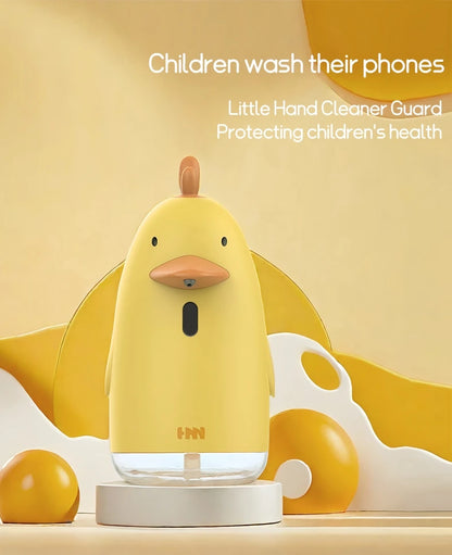 Automatic Soap Dispenser USB Charging Cute Cartoon Style Touchless Sensor Children Washing Hand Machine Soap Foam Dispenser