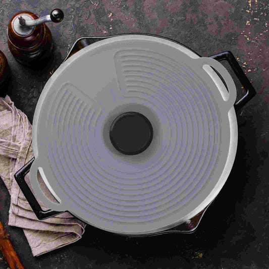 Silicone Pot Cover Airtight Food Cover Kitchen Cookware Parts Dust Proof Lid Dining Bar Accessories Preservation Cover
