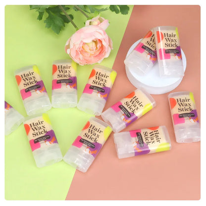 Hair Wax Stick For Fly Aways Frizzy Hair Portable Hair Styling Pomade Stick 1Pcs Travel Size Slick Back Baby Hairs Edge Control