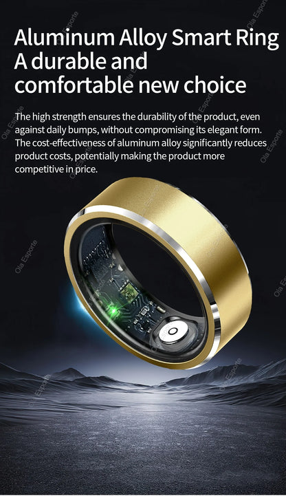 ew Smart Fitness Ring with Gesture Control,Heart rate,Blood oxygen,Blood pressureSleep,Steps,Distance,Calories For Android IOS