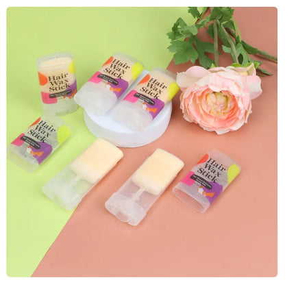 Hair Wax Stick For Fly Aways Frizzy Hair Portable Hair Styling Pomade Stick 1Pcs Travel Size Slick Back Baby Hairs Edge Control