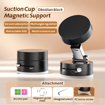 The Magnetic Mobile Phone Holder Is Suitable For A Variety Of Scenarios It Is Small And Iight And Can Be Fixed On Both Sides