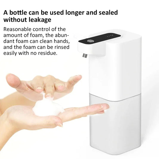 Automatic Inductive Soap Dispenser Smart Hand Washing Soap Machine with USB Charging Touchless Hand Sanitizer Dispenser for Home