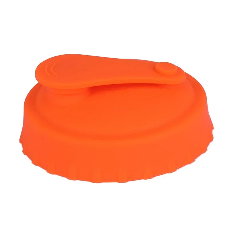 Reusable Can Soda Lids Beverage Pop-top Protective Covers Food Grade Silicone Storage Stopper Sealing Bottle Jar Cap Leak-proof