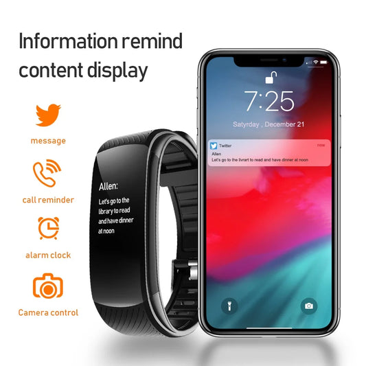 C5S Smart Wristband Fitness Tracker Bracelet Fit Men Women Kid Smartwatch Sport Waterproof Connected Heart Rate Smart Watch Band