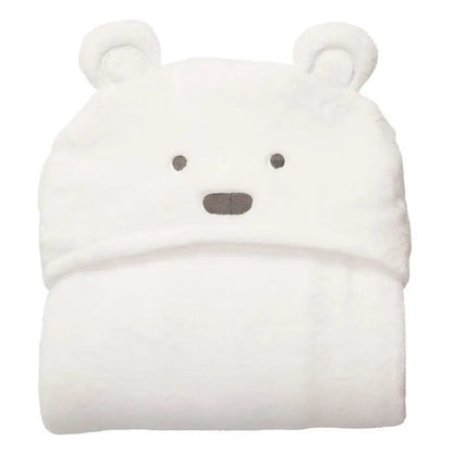 Baby Hooded Towels Newborn Kids Bathrobe Super Soft Bath Towel Blanket Warm Sleeping Swaddle Wrap for Infant Boys Girls