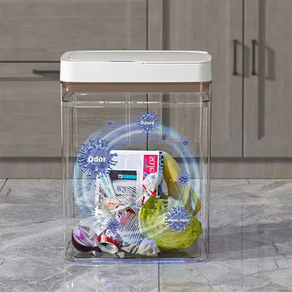 15L smart sensor trash can Contactless Narrow Smart trash can Smart sensor smart home Home Office Bathroom trash can