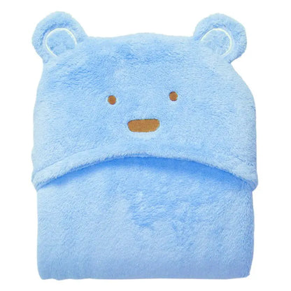 Baby Hooded Towels Newborn Kids Bathrobe Super Soft Bath Towel Blanket Warm Sleeping Swaddle Wrap for Infant Boys Girls