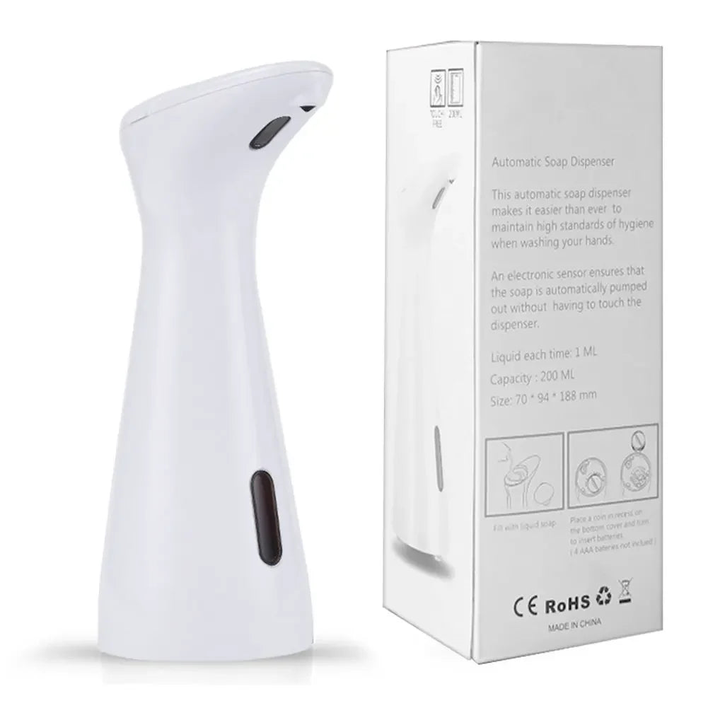 Automatic Sensor Soap Dispenser Household Liquid or Foam Soap Dispenser Touchless Hand Sanitizer Machine for Kitchen Bathroom