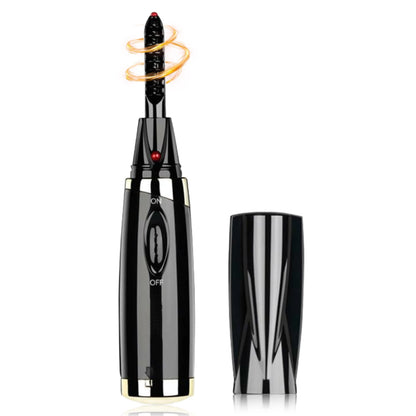 Electric Eyelash Curler For Instant Glam Long Lasting Natural Eyelash Comb Heated Lash Curling Tools