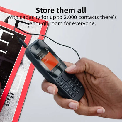 Cross-Border 105 Senior Phone Long Standby Large Screen Large Volume 2G Factory Direct Sales Low Price For Motorcycle Fans